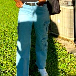 This is a cargo pant for girl slime